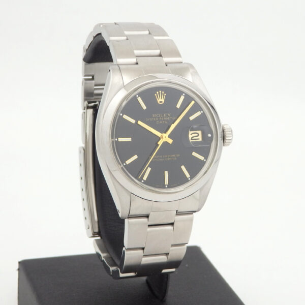 ロレックス　ROLEX  パーペチュアルデイト　1500  62番　ブラック　自動巻き - 画像 (7)