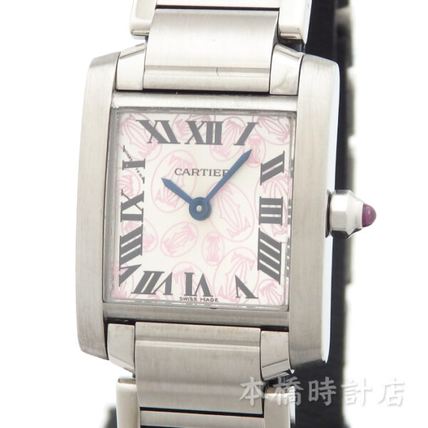 カルティエ　CARTIER　W51031Q3タンクフランセーズSM  2006年クリスマス限定