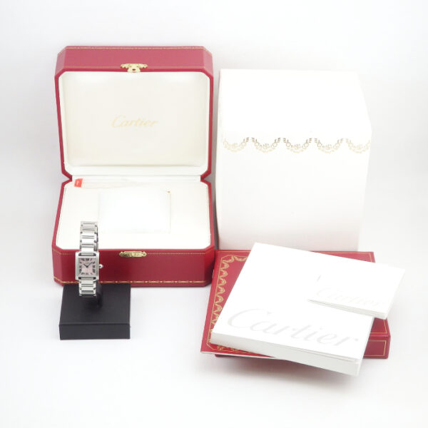 カルティエ　CARTIER　W51031Q3タンクフランセーズSM  2006年クリスマス限定 - 画像 (12)