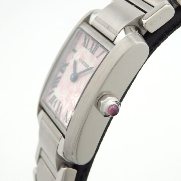カルティエ　CARTIER　W51031Q3タンクフランセーズSM  2006年クリスマス限定 - 画像 (4)