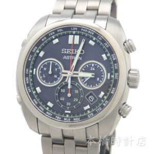 SEIKO セイコー　アストロン　クロノグラフ　SBXY027 ソーラー電波　チタン