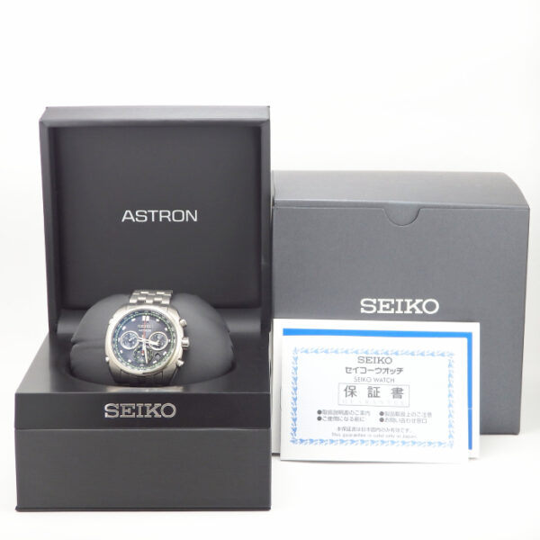 SEIKO セイコー　アストロン　クロノグラフ　SBXY027 ソーラー電波　チタン - 画像 (12)