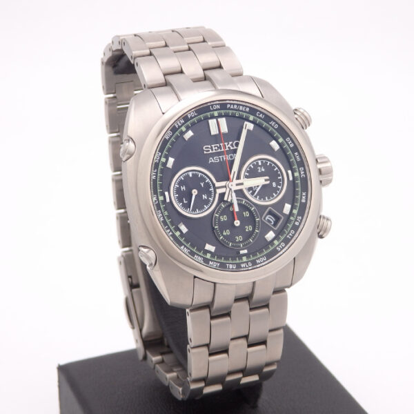 SEIKO セイコー　アストロン　クロノグラフ　SBXY027 ソーラー電波　チタン - 画像 (7)