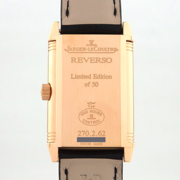 ジャガールクルト　JAEGER-LECOULTRE 　Q270242W  REVERSO GRAND TAILLE 　レベルソ　K18PG 　50本限定　手巻 - 画像 (6)