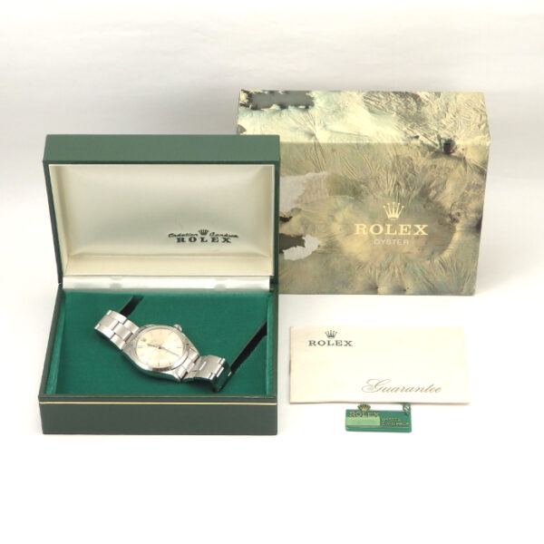 ROLEX オイスターパーペチュアルエアキング5500　箱・保証書 - 画像 (12)
