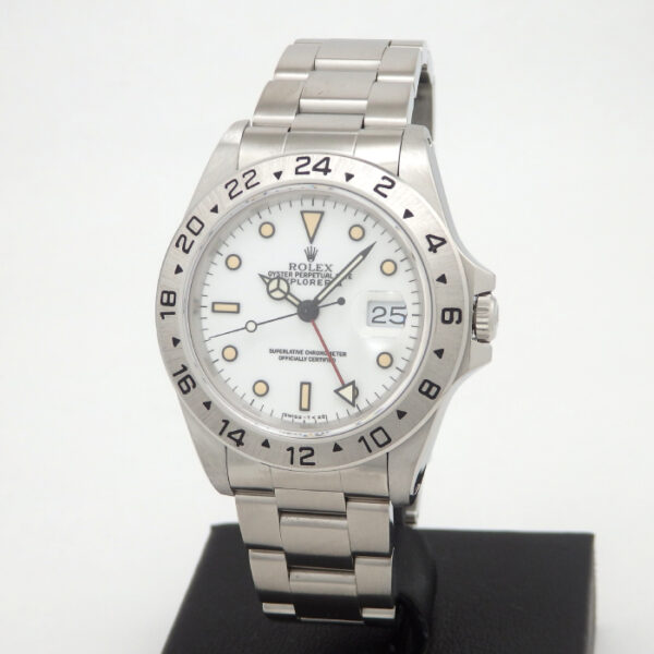 ロレックス　ROLEX  16570  エクスプローラーⅡ　E番　白 - 画像 (6)