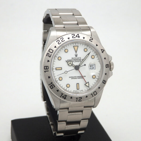 ロレックス　ROLEX  16570  エクスプローラーⅡ　E番　白 - 画像 (7)