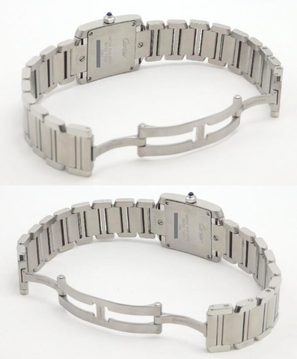 カルティエ　CARTIER   W51008Q3  タンクフランセーズSM - 画像 (10)