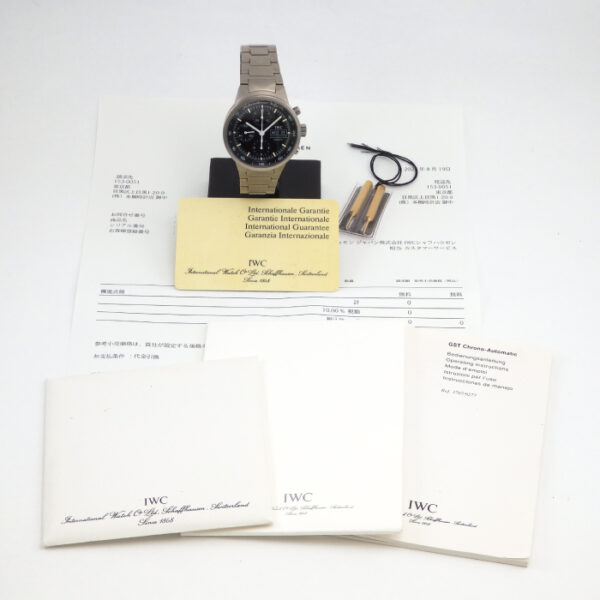 インターナショナルウォッチカンパニー　IWC  IW370703  GSTクロノ　チタン - 画像 (12)