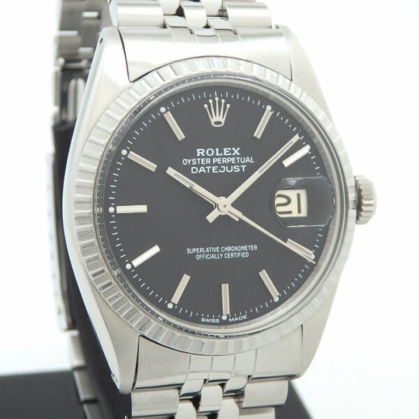 ロレックス　ROLEX  デイトジャスト　1603  メンズ　ブラック　黒 - 画像 (3)