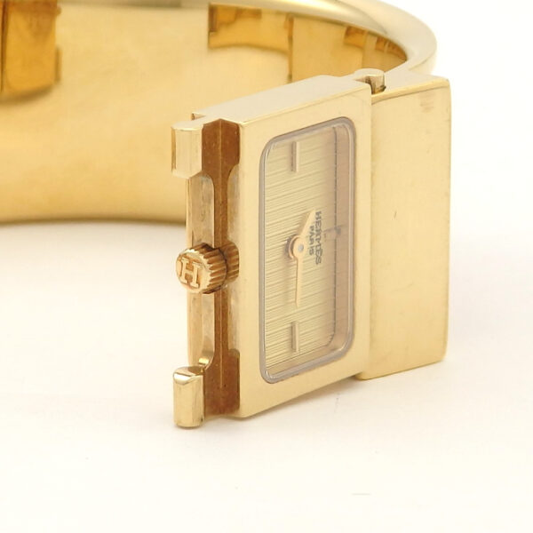 エルメス　HERMES　ロケ　L01.201 七宝焼き バングルウォッチ - 画像 (11)