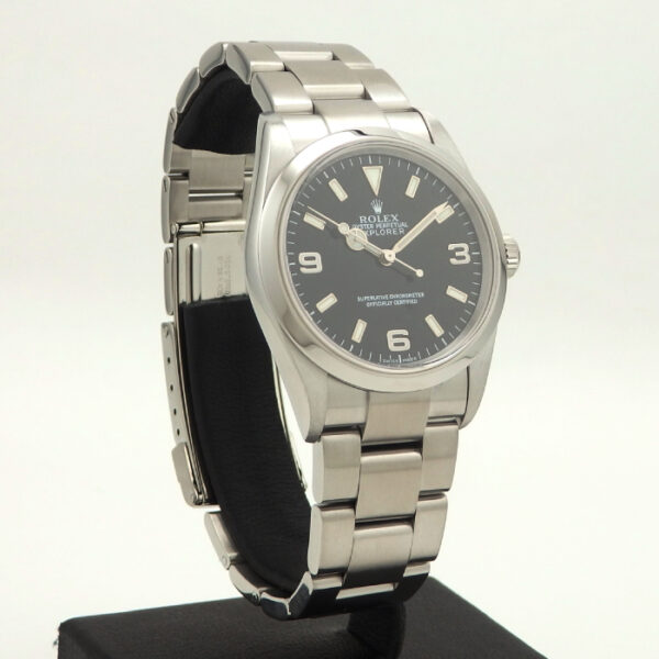 ロレックス　ROLEX　114270　Y番　エクスプローラー1  メンズ　ブラック　自動巻き - 画像 (7)
