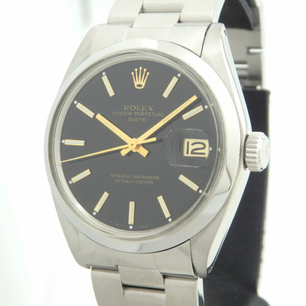 ロレックス　ROLEX  パーペチュアルデイト　1500  62番　ブラック　自動巻き