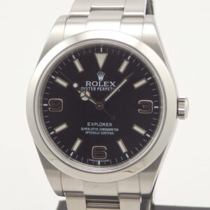 ROLEX 214270　エクスプローラーⅠランダム　ブラックアウト