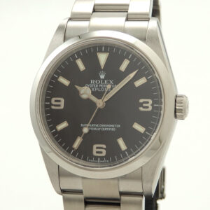 ロレックス　ROLEX　114270　Y番　エクスプローラー1  メンズ　ブラック　自動巻き