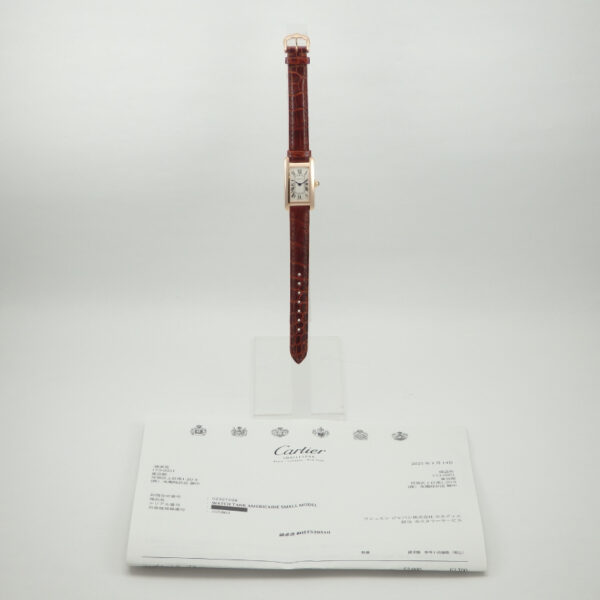 K18PG　CARTIER　タンクアメリカンSM　W2607456 - 画像 (11)