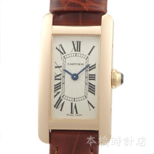 K18PG　CARTIER　タンクアメリカンSM　W2607456