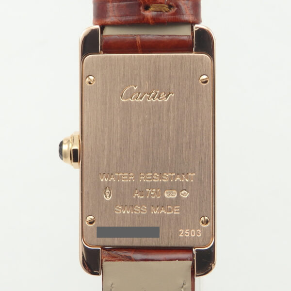K18PG　CARTIER　タンクアメリカンSM　W2607456 - 画像 (6)