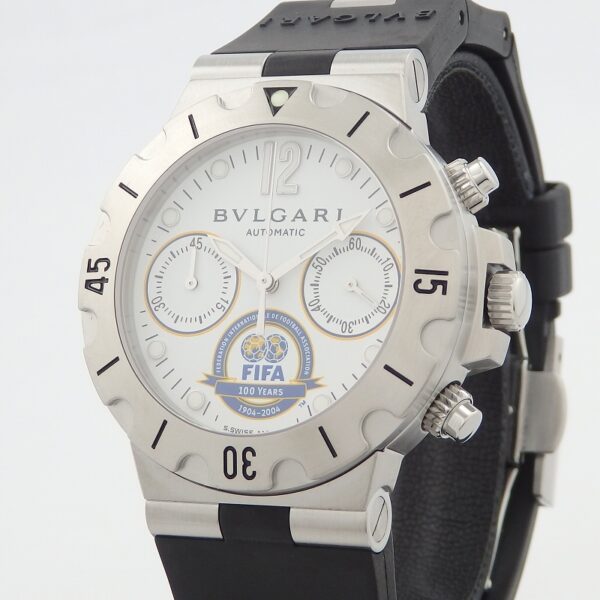 BVLGARI　SCB38S　FIFA　世界限定999本　スクーバクロノ　 - 画像 (2)