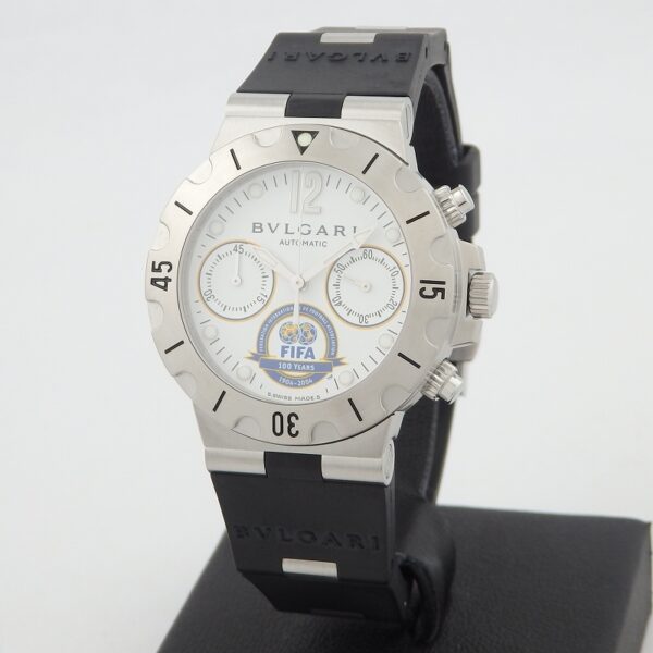 BVLGARI　SCB38S　FIFA　世界限定999本　スクーバクロノ　 - 画像 (6)