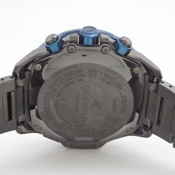 未使用品　CASIO　オシアナス　カシャロ　OCW-P2000B-1AJF - 画像 (11)
