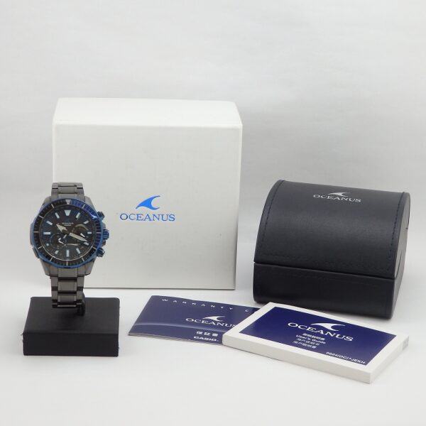 未使用品　CASIO　オシアナス　カシャロ　OCW-P2000B-1AJF - 画像 (12)
