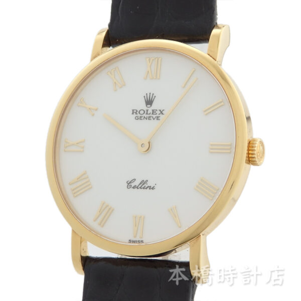 K18YG　ROLEX　チェリーニ　5112　W番　Cal.1602