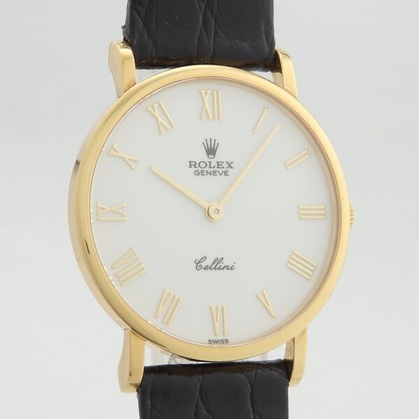 K18YG　ROLEX　チェリーニ　5112　W番　Cal.1602 - 画像 (3)