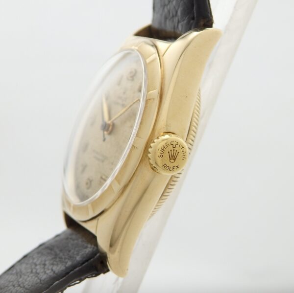 K14YG　ROLEX　バブルバック　6011　Cal.NA　1940年代 - 画像 (4)