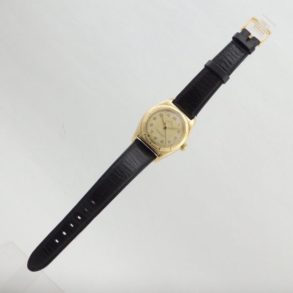 K14YG　ROLEX　バブルバック　6011　Cal.NA　1940年代 - 画像 (7)