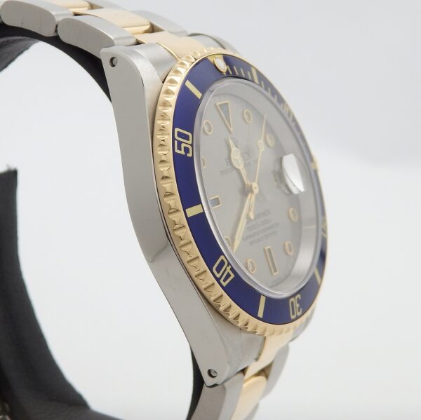 K18YG/SS　ROLEX　16613SG　サブマリーナ　U番 - 画像 (5)