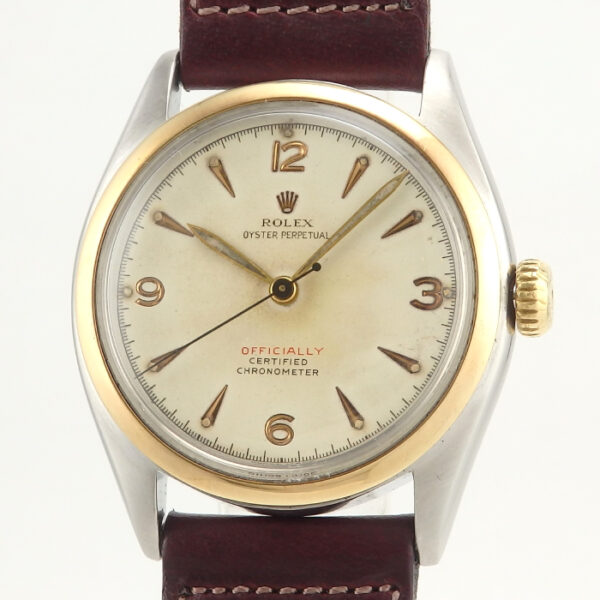 YG/SS　ROLEX　SUPER OYSTER　6084　セミバブル　スーパーオイスター - 画像 (2)