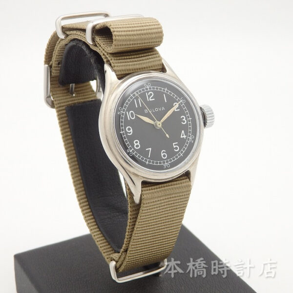 BULOVA　 A-11　94-27834　アンティーク　1940年代 - 画像 (8)