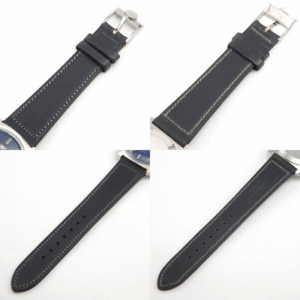 IWC　R814A　Cal8541B　ブルーマーブル文字盤　ワンピース　オールドインター - 画像 (9)