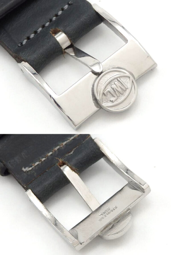IWC　R814A　Cal8541B　ブルーマーブル文字盤　ワンピース　オールドインター - 画像 (10)