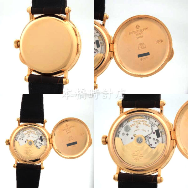 K18PG　PATEK PHILIPPE　カラトラバ　オフィサー　5053R-001 - 画像 (6)