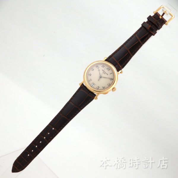 K18PG　PATEK PHILIPPE　カラトラバ　オフィサー　5053R-001 - 画像 (7)