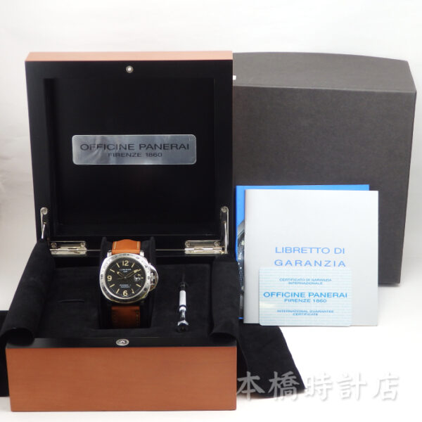 PANERAI　ルミノールマリーナGMT　PAM00023 - 画像 (12)
