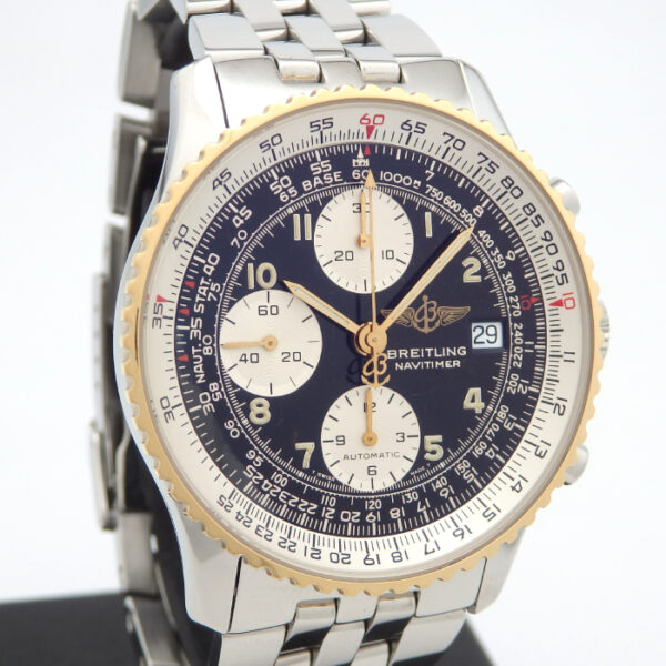 K18/SS　BREITLING　オールドナビタイマー　D13020 - 画像 (3)