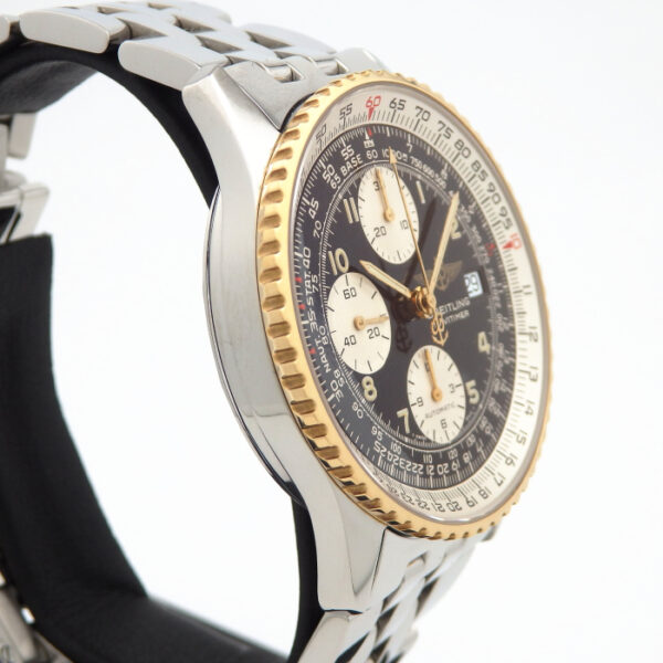 K18/SS　BREITLING　オールドナビタイマー　D13020 - 画像 (5)