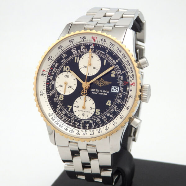 K18/SS　BREITLING　オールドナビタイマー　D13020 - 画像 (6)