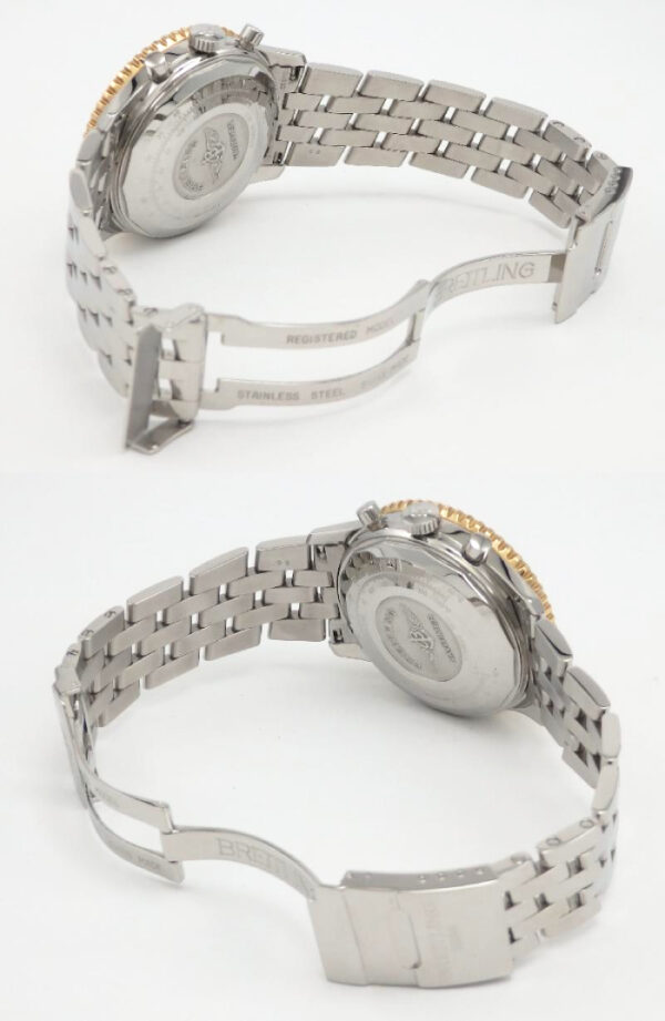 K18/SS　BREITLING　オールドナビタイマー　D13020 - 画像 (10)