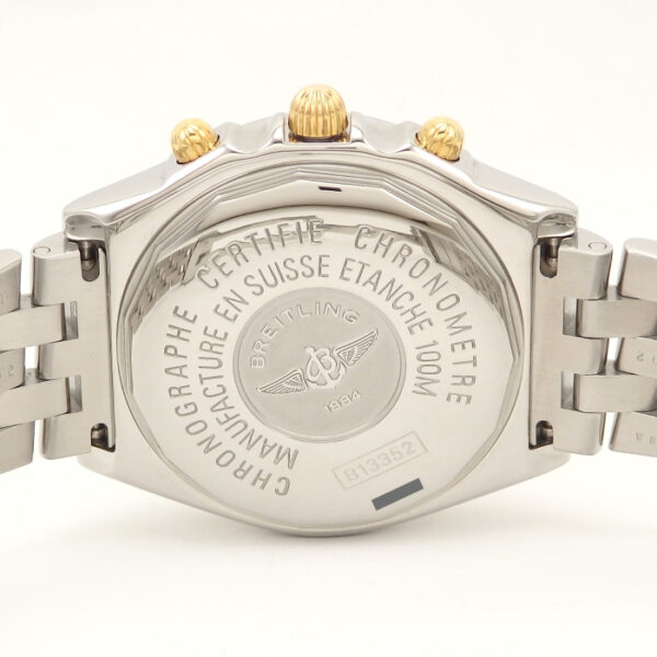 YG/SS　BREITLING　クロノマット　ビコロ　B13352 - 画像 (11)