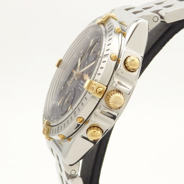 YG/SS　BREITLING　クロノマット　ビコロ　B13352 - 画像 (4)