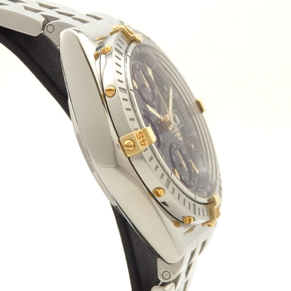YG/SS　BREITLING　クロノマット　ビコロ　B13352 - 画像 (5)