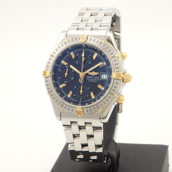 YG/SS　BREITLING　クロノマット　ビコロ　B13352 - 画像 (6)