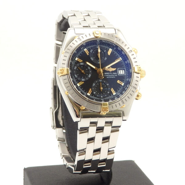 YG/SS　BREITLING　クロノマット　ビコロ　B13352 - 画像 (7)