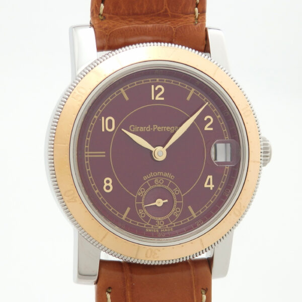 K18PG/SS　GIRARD-PERREGAUX　GP　7750　スモールセコンド - 画像 (3)