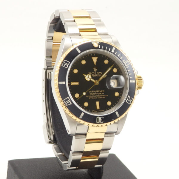 K18/SS　ROLEX　サブマリーナ　デイト　16613　Ｘ番 - 画像 (7)
