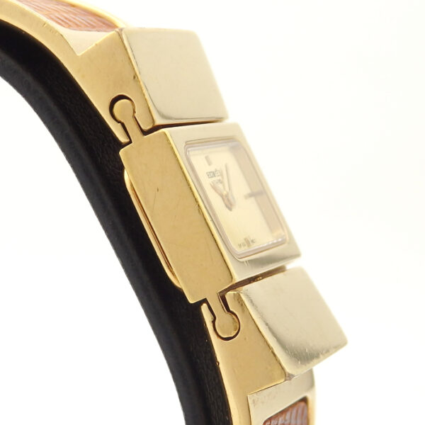 HERMES　ロケ　L01.210　バングルウォッチ　シルバー - 画像 (5)